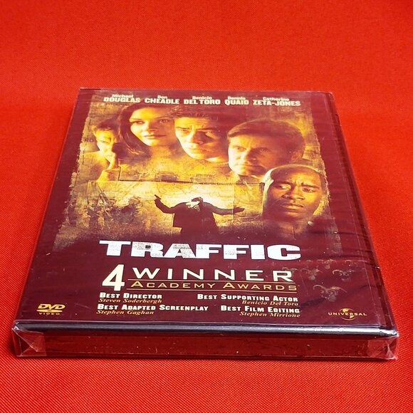 Traffic 2001 DVD New Sealed - Picture 3 of 7
